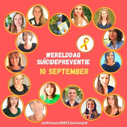 Werelddag Suïcidepreventie op 10 september
